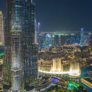  شقة First Class 3br With Full Burj Khalifa And Fountain View
